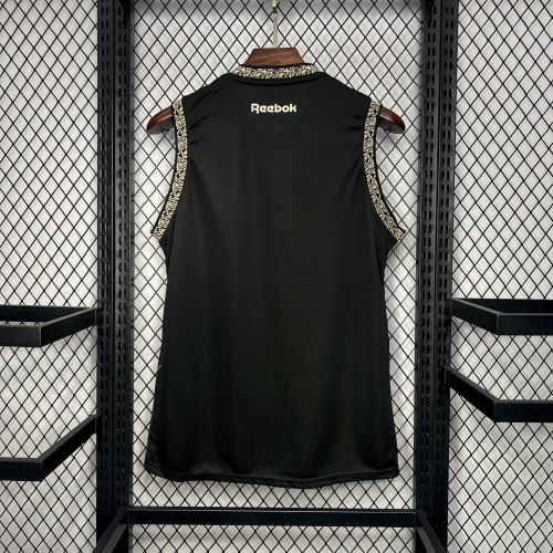 Fan Version 2024-2025 Botafogo Away Black Tank Top Soccer Vest Football Jersey