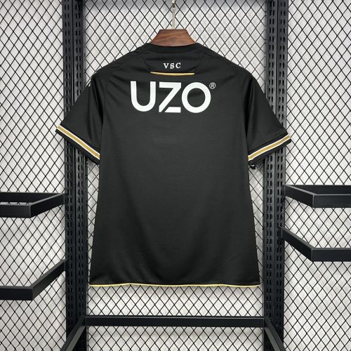 Fan Version 2024-2025 Vitória Away Black Soccer Jersey Guimaraes Football Shirt