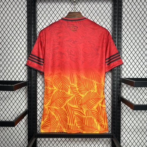 Fan Version 2024-2025 Inter Miami Red Soccer Training Jersey Football Pre-match Shirt