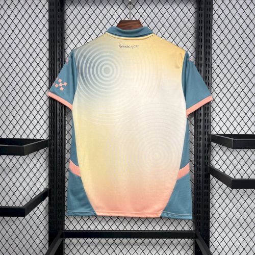 Fan Version Manchester City 2024-2025 Fourth Away Soccer Jersey Man City Football Shirt