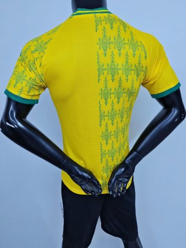 Player Version 2024-2025 Villarreal Home Soccer Jersey Football Shirt