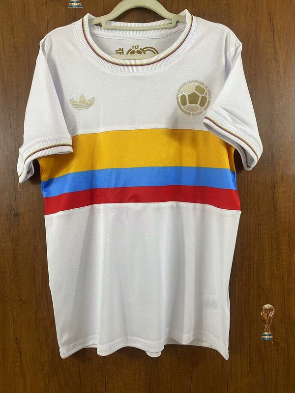US 32.00 Fan Version Colombia 2024 Centenary Edition Soccer Jersey