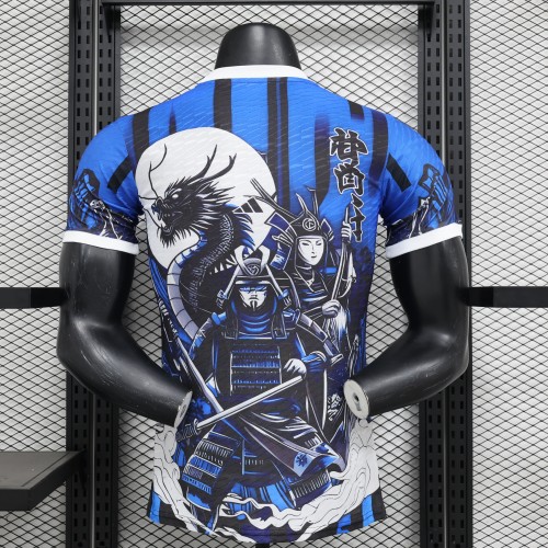 Player Version Japan 2024 Blue/Black/White Special Edition Soccer Jersey Football Shirt