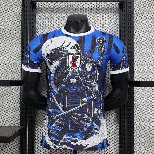 Player Version Japan 2024 Blue/Black/White Special Edition Soccer Jersey Football Shirt