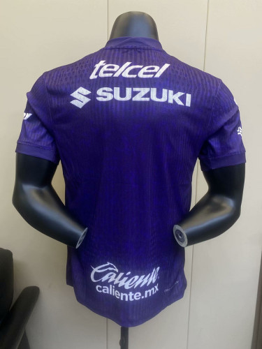 Player Version 2024-2025 Third Away Purple Goalkeeper Soccer Jersey Football Shirt