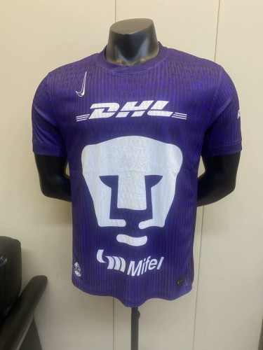 Player Version 2024-2025 Third Away Purple Goalkeeper Soccer Jersey Football Shirt