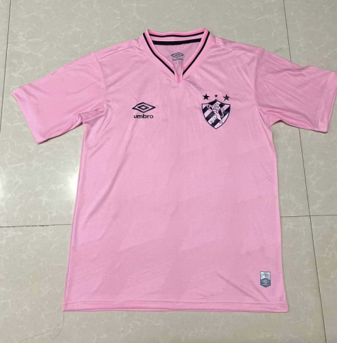 Fan Version 2024-2025 Recife Pink Soccer Jersey Football Shirt