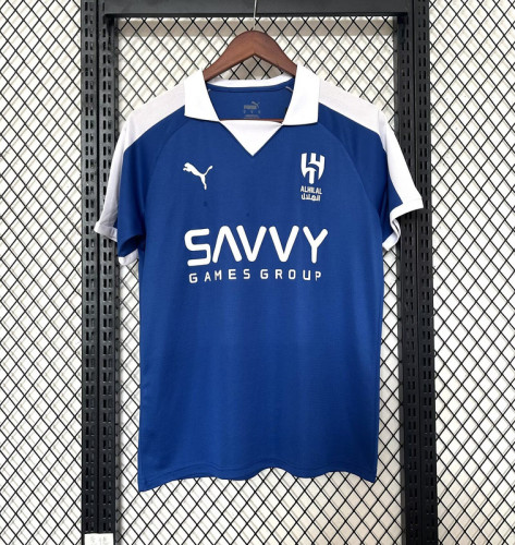 Fan Version 2024-2025 Al-Hilal Saudi 67th Version Soccer Jersey Football Shirt
