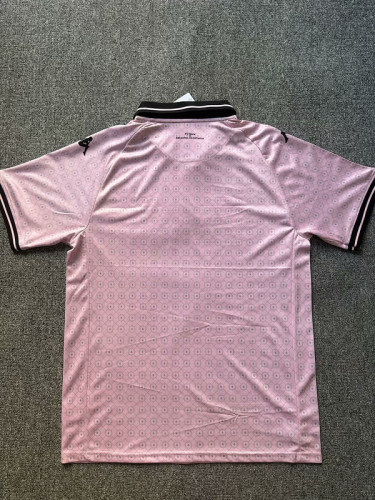 Fan Version 2024-2025 Metz Third Away Pink Soccer Jersey Football Shirt