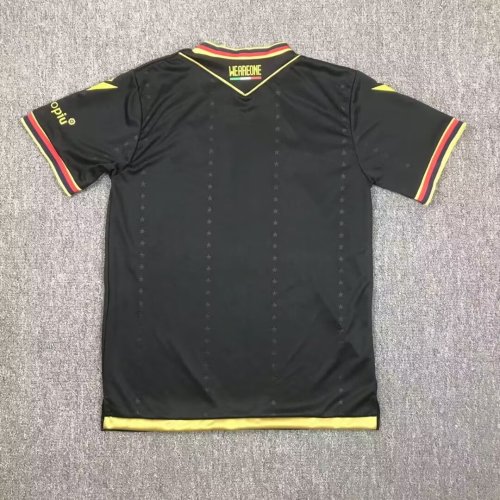 Fan Version 2024-2025 Bologna Third Away Black Soccer Jersey Football Shirt