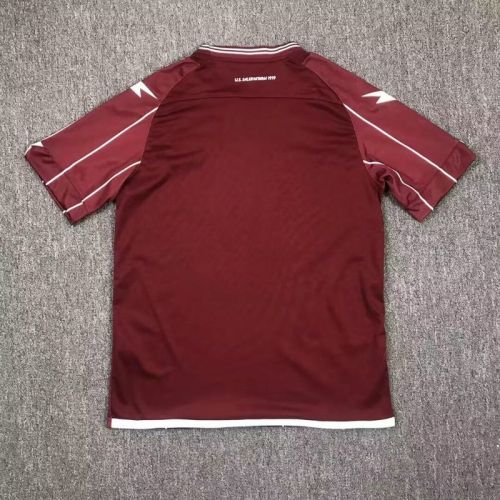 Fan Version 2024-2025 US Salernitana 1919 Home Soccer Jersey Football Shirt