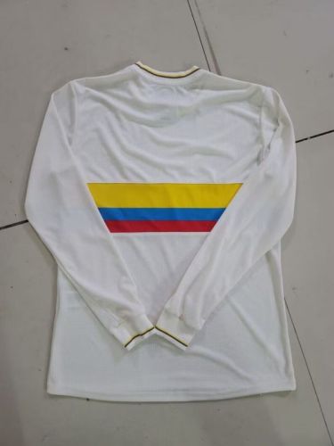 Long Sleeve Colombia 2024 Centenary Edition Soccer Jersey 100th Anniversary Camisetas de Futbol