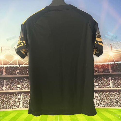Fan Version 2024-2025 Real Madrid Black/Grey Version Soccer Training Jersey Real Football Pre-match Shirt