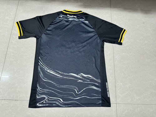Fan Version 2024-2025 Botafogo 4th Away Black Soccer Jersey Football Shirt
