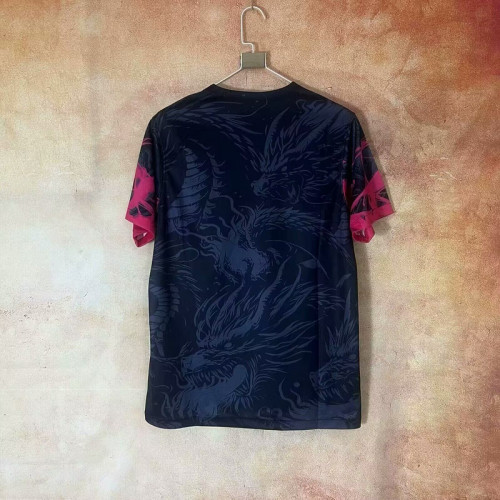 Barca Camisetas de Futbol Fan Version 2024-2025 Barcelona Black/Pink Dragon Soccer Jersey
