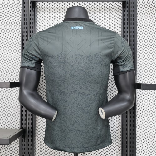 Player Version 2024-2025 Calcio Napoli Third Away Football Shirt Napoles Soccer Jersey