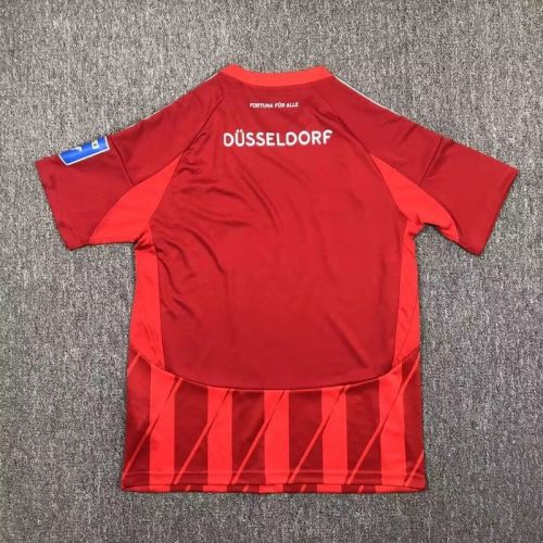 Fan Version 2024-2025 Fortuna Düsseldorf Home Soccer Jersey Football Shirt