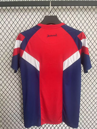 Fan Version Arsenal 2024-2025 Red/Blue Footbal Pre-match Shirt Soccer Training Jersey