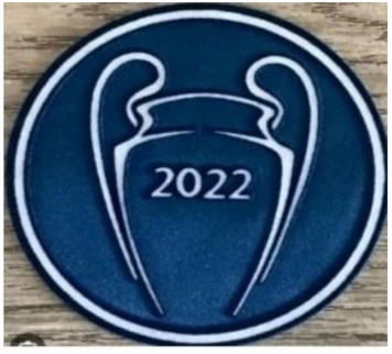 2022 UCL Champions Patch Badge