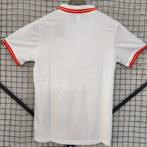 2024-2025 Netherlands White Soccer Polo Football Polo