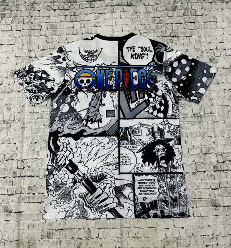 Fan Version Japan 2024 Black/White Comic Soccer Jersey Football Shirt