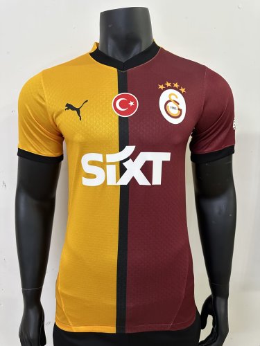 Player Version 2024-2025 Galatasaray Home Soccer Jersey Football Shirt