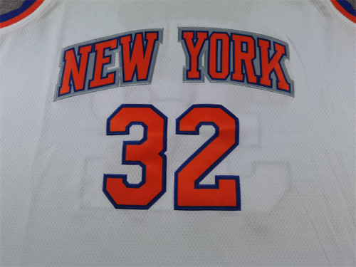 2025 New York Knicks 32 Towns White NBA Shirt Basketball Jersey
