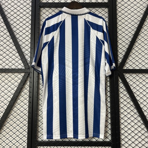 Retro Jersey 1994-1995 Real Sociedad Home Soccer Jersey Vintage Football Shirt
