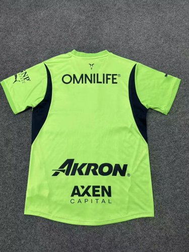 Fan Version 2024-2025 Chivas Green Goalkeeper Soccer Jersey Football Shirt
