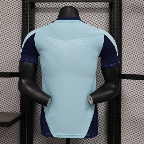 Player Version Arsenal 2024-2025 Blue/Dark Blue Footbal Pre-match Shirt Soccer Training Jersey