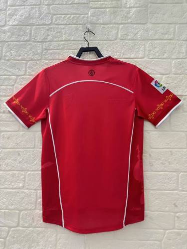 with LFP Patch Retro Jersey 2003-2004 Sevilla Home Soccer Jersey Vintage Football Shirt