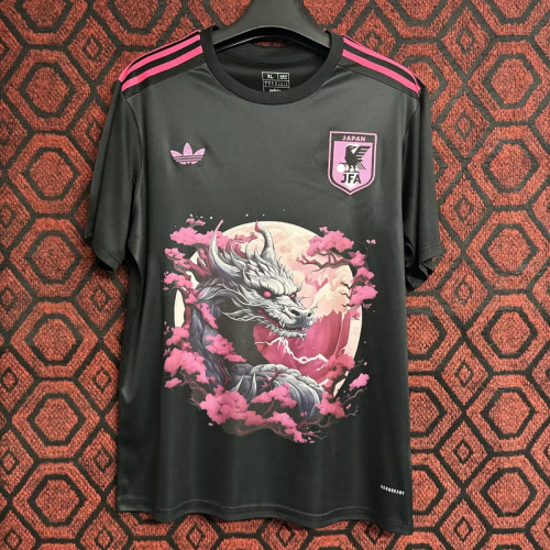 Fan Version Japan 2024 Black Dragon Comic Soccer Jersey Football Shirt