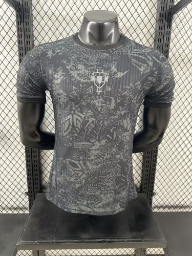 Player Version 2025 Portugal Black/Grey Special Edition Soccer Jersey Football Shirt