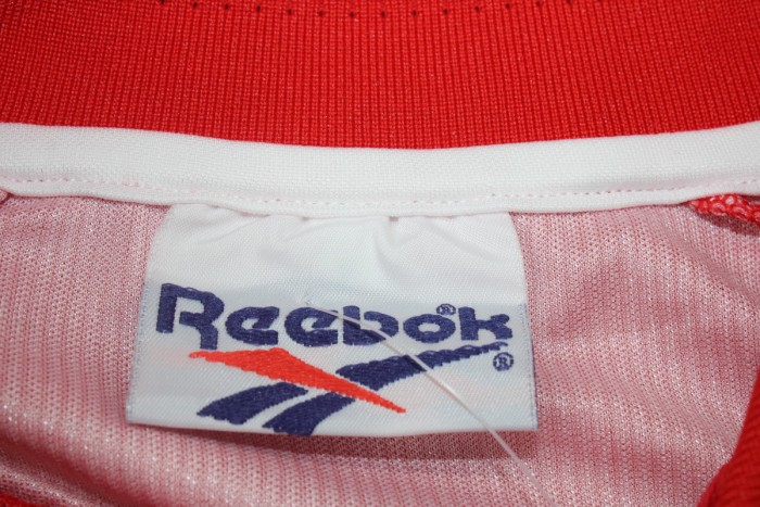 Retro Jersey 1995-1996 Fiorentina 11 Third Away Red Soccer Jersey Vintage Football Shirt