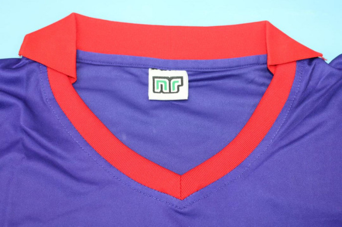 Retro Jersey 1984-1985 Fiorentina Home Soccer Jersey Vintage Football Shirt