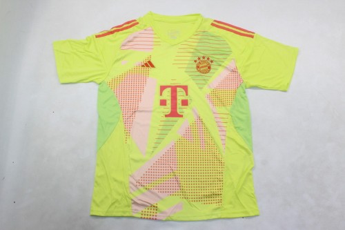 Fan Version 2024-2025 Bayern Munich Green Goalkeeper Soccer Jersey Bayern Munchen Football Shirt