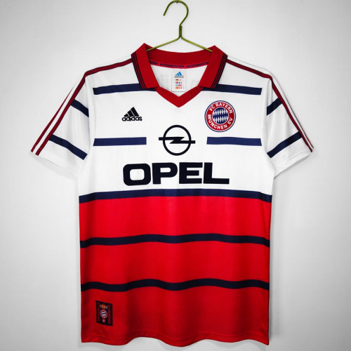 Retro Jersey 1998-2001 Bayern Munich Home Soccer Jersey Vintage Football Shirt