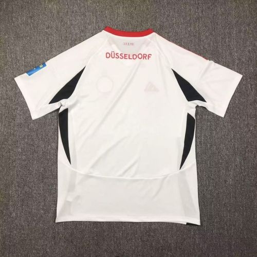 Fan Version 2024-2025 Fortuna Düsseldorf Away White Soccer Jersey Football Shirt