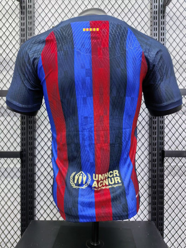 Retro Jersey Player Version 2022-2023 Barcelona Home Soccer Jersey Vintage Football Shirt