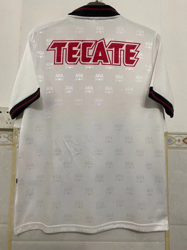 Retro Jersey 1994-1995 Club Atlas Away White Soccer Jersey Vintage Football Shirt