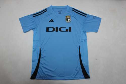 with LALIGA Patch Fans Version 2024-2025 Burgos APPIN 12 Third Away Blue Soccer Jersey Football Shirt