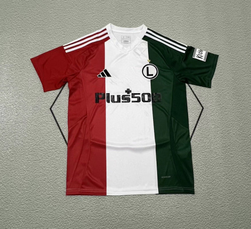 Fans Version 2024-2025 Legia Warsaw Third Away Soccer Jersey Football Shirt
