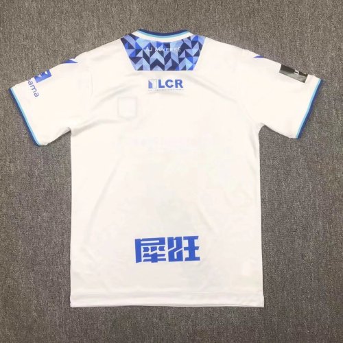 Fan Version 2024-2025 AJ Auxerre Home Soccer Jersey Football Shirt