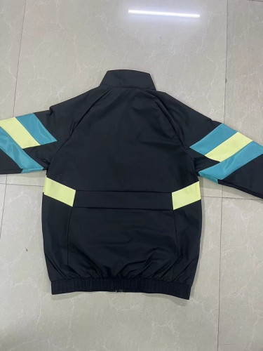 2024-2025 Jamaica Black/Green Soccer Windbreaker Jacket Football Jacket