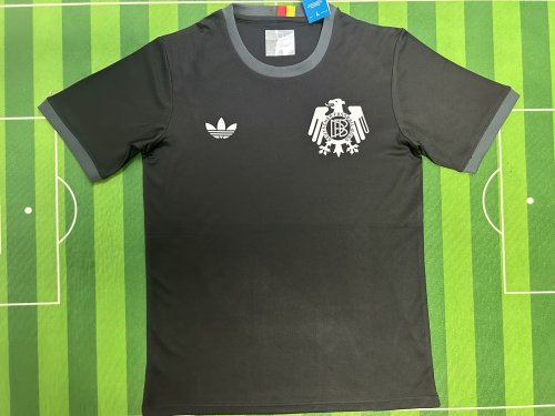 Fan Version 2024 Germany Black 125th Anniversary Soccer Jersey Football Shirt