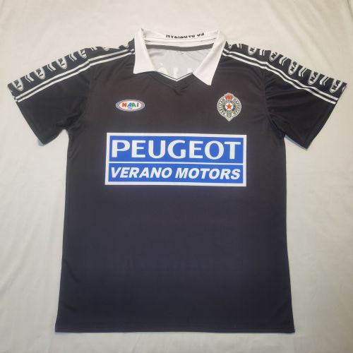 Fan Version FK Partizan ILIC 22 Black Soccer Jersey Football Shirt