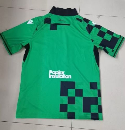 Fan Version Bristol Rovers F.C. 2024-2025 Away Green Soccer Jersey Man City Football Shirt