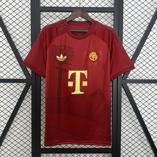 Fan Version 2024-2025 Bayern Munich Red Soccer Jersey Bayern Munchen Football Shirt