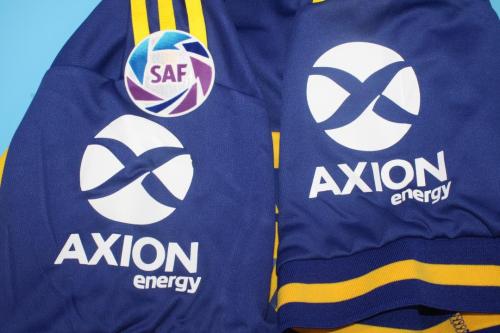 with SAF Patch Retro Jersey 2020-2021 Boca Juniors Home Soccer Jersey Vintage Football Shirt