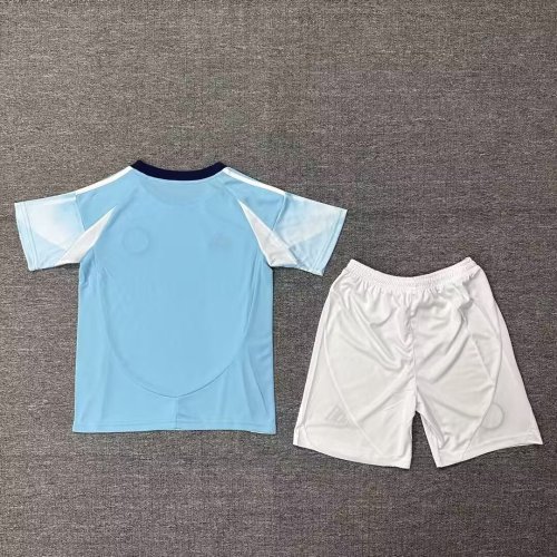 Youth Uniform Kids Kit 2025-2026 New York City Home Soccer Jersey Shorts Child Football Set